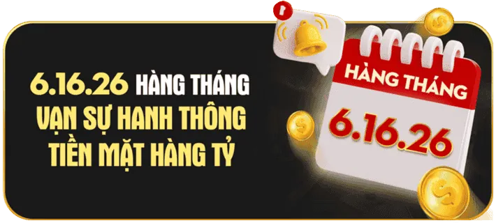 Chương trình khuyến mãi VIP độc quyền 777king